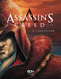Eric Corbeyran, Djillali Defali ‹Assassin’s Creed #3: Accipiter (okładka twarda)›