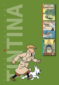 Hergé ‹Tintin: Pęknięte Ucho, Czarna Wyspa, Berło Ottokara›