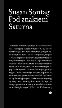 Susan Sontag ‹Pod znakiem Saturna›