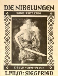Fritz Lang ‹Nibelungi – Zygfryd›