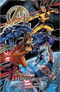 Jonathan Hickman, Dustin Weaver, Kev Walker, Valerio Schiti ‹New Avengers: Doskonały świat›