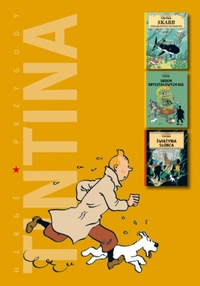 Hergé ‹Tintin: Skarb Szkarłatnego Rackhama, Siedem Kryształowych Kul, Świątynia Słońca›