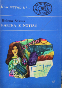 Helena Sekuła ‹Kartka z notesu›