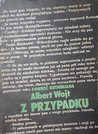 Albert Wojt &lsaquo;Z przypadku&rsaquo;