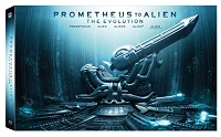 Ridley Scott, James Cameron, David Fincher, Jean-Pierre Jeunet ‹Prometeusz – Obcy: Ewolucja (9 Blu-Ray)›