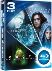 Ridley Scott ‹Pakiet: Prometeusz / Obcy: Ósmy pasażer Nostromo / Królestwo niebieskie›